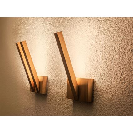 Arandela LED LINUS LED/3W/230V carvalho