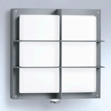 STEINEL 053031 - LED Iluminação de parede exterior com sensor L691 LED/9W/230V 3000K IP44