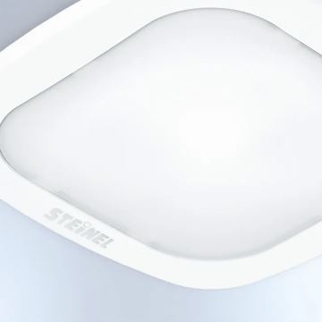 Steinel 058494 - Sensor de presença IR Quattro SLIM 4m V3 KNX branco