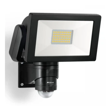 Steinel 067571- Holofote LED com sensor LS 300S LED/29,5W/230V 4000K IP44 preto