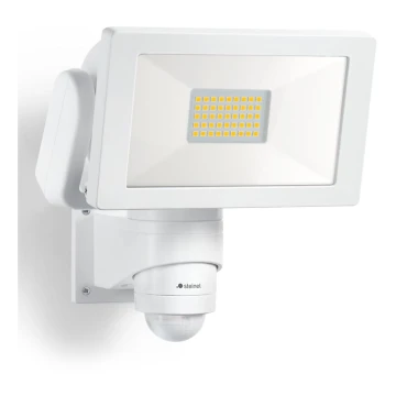 Steinel 067588- Holofote LED com sensor LS 300 S LED/29,5W/230V 4000K IP44 branco