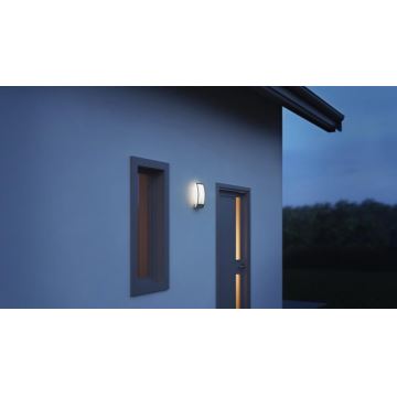 Steinel 069254 - Iluminação de parede exterior L 22 1xE27/60W/230V IP44 antracite