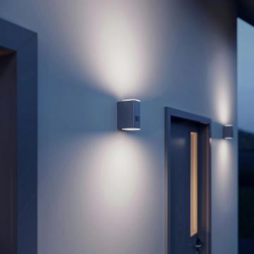 Steinel 078713- Iluminação de parede exterior LED L 930 LED/9,3W/230V IP44 antracite