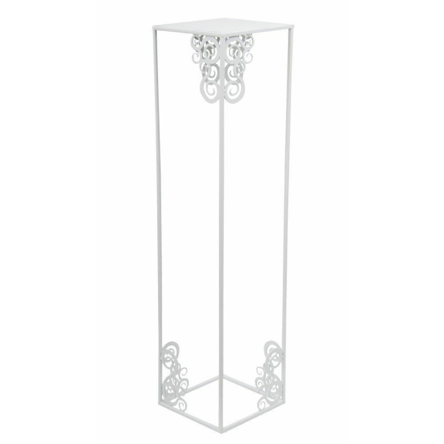 Suporte para flores 80x24 cm branco