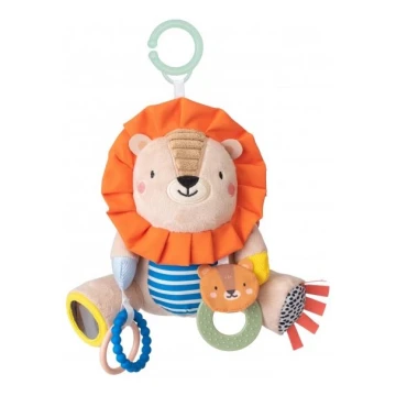 Taf Toys - Brinquedo de peluche com acessório para morder 25 cm leão