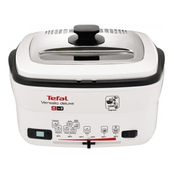 Tefal - Fritadeira multifunções 9em1 VERSALIO DE LUXE 1600W/230V 2 l branco