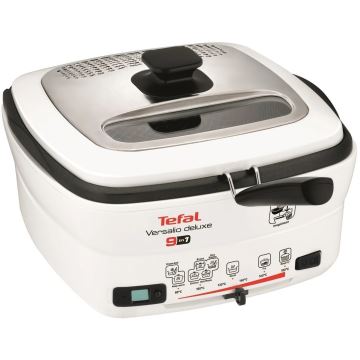 Tefal - Fritadeira multifunções 9em1 VERSALIO DE LUXE 1600W/230V 2 l branco