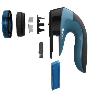 Tefal - Removedor de cotão LINT 2xAA preto/azul