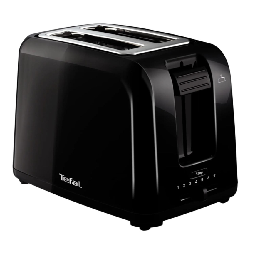 Tefal - Tostadeira com 2 orifícios VITA 800W/230V preto