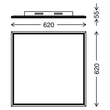 Telefunken 3010-06TF - Painel LED com regulação LED/36W/230V + CR 3000-6000K