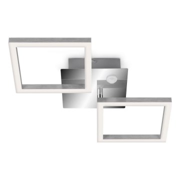 Telefunken 318508TF - Iluminação de teto LED com sensor FRAME LED/12W/230V 3000K cromado mate