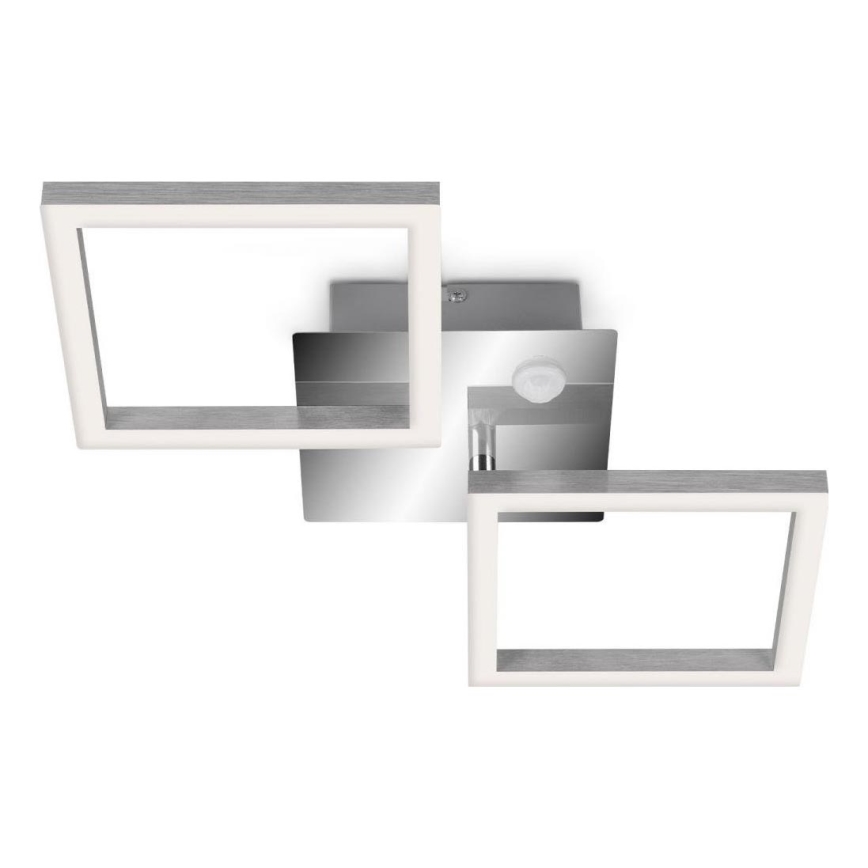 Telefunken 318508TF - Iluminação de teto LED com sensor FRAME LED/12W/230V 3000K cromado mate