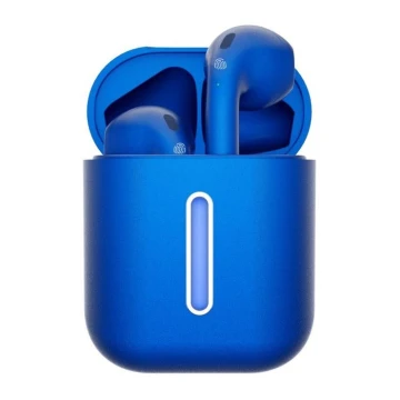 TESLA Electronics - Auriculares sem fios azul