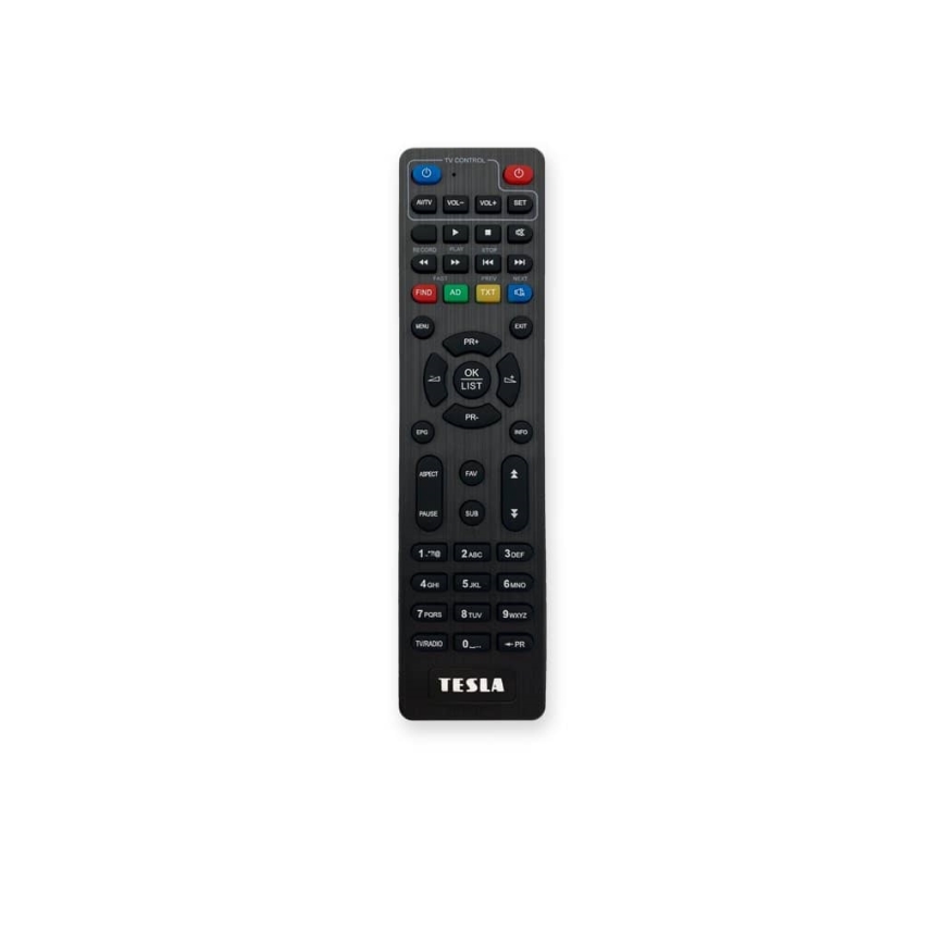 TESLA Electronics - DVB-T2 H.265 (HEVC) recetor, HDMI-CEC 2xAAA + controlo remoto