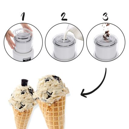 TESLA Electronics Gelato - Máquina de gelados 30W/230V