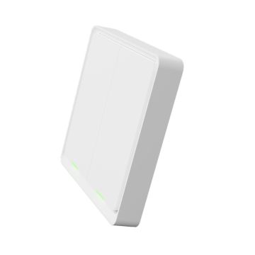 TESLA Smart - Interruptor doméstico sem fios inteligente 2P 1xCR2430 ZigBee