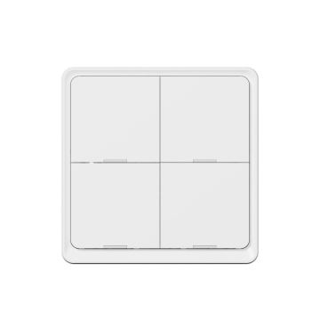 TESLA Smart - Interruptor doméstico sem fios inteligente 4P 1xCR2430 ZigBee