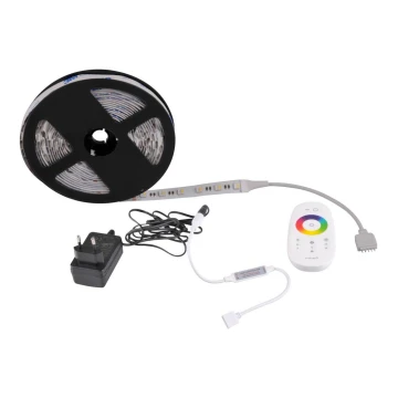 Tira LED RGBW com regulação 3m LED/22W/24/230V + controlo remoto