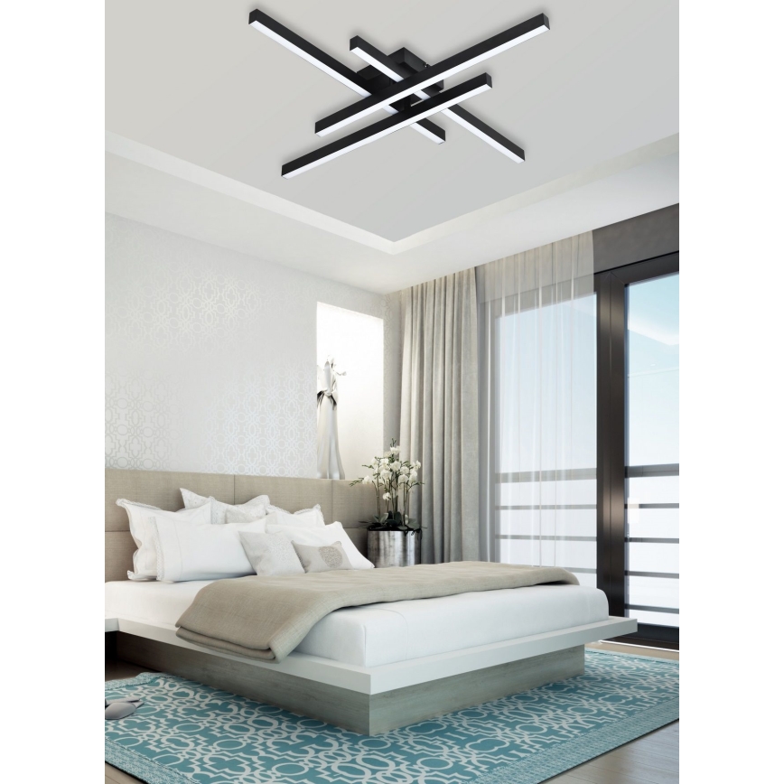 Top Light - Candelabro integrado LED com regulação CROSS LED/50W/230V 3000-6500K + controlo remoto