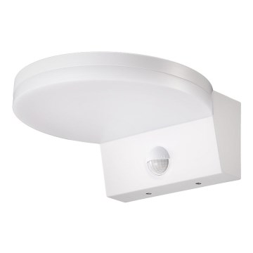 Top Light - LED Iluminação de parede exterior com sensor NOVARA LED/15W/230V IP65 branco