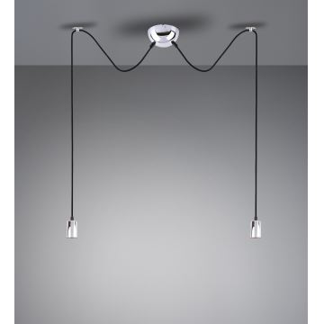 Trio - Candelabro suspenso CORD 2xE27/60W/230V