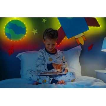 Twinkly - LED RGB Tira com regulação DOTS 60xLED 3 m Wi-Fi USB