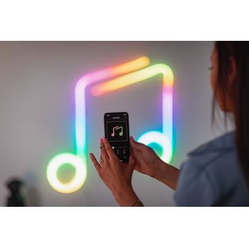 Twinkly - LED RGB Tira com regulação FLEX 200xLED 2 m Wi-Fi