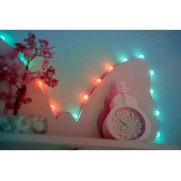 Twinkly - LED RGB Regulação Corrente de Natal CANDIES 200xLED 14 m USB Wi-Fi