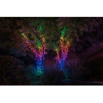 Twinkly - LED RGB Regulação exterior Corrente de Natal STRINGS 100xLED 11,5m IP44 Wi-Fi