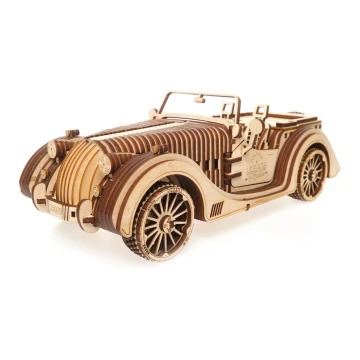 Ugears - 3D puzzle mecânico de madeira Carro roadster