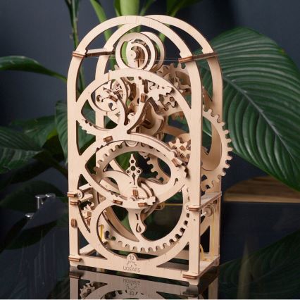 Ugears - Puzzle 3D mecânico de madeira Relógio