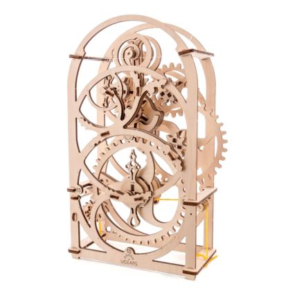 Ugears - Puzzle 3D mecânico de madeira Relógio