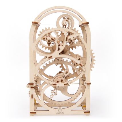Ugears - Puzzle 3D mecânico de madeira Relógio
