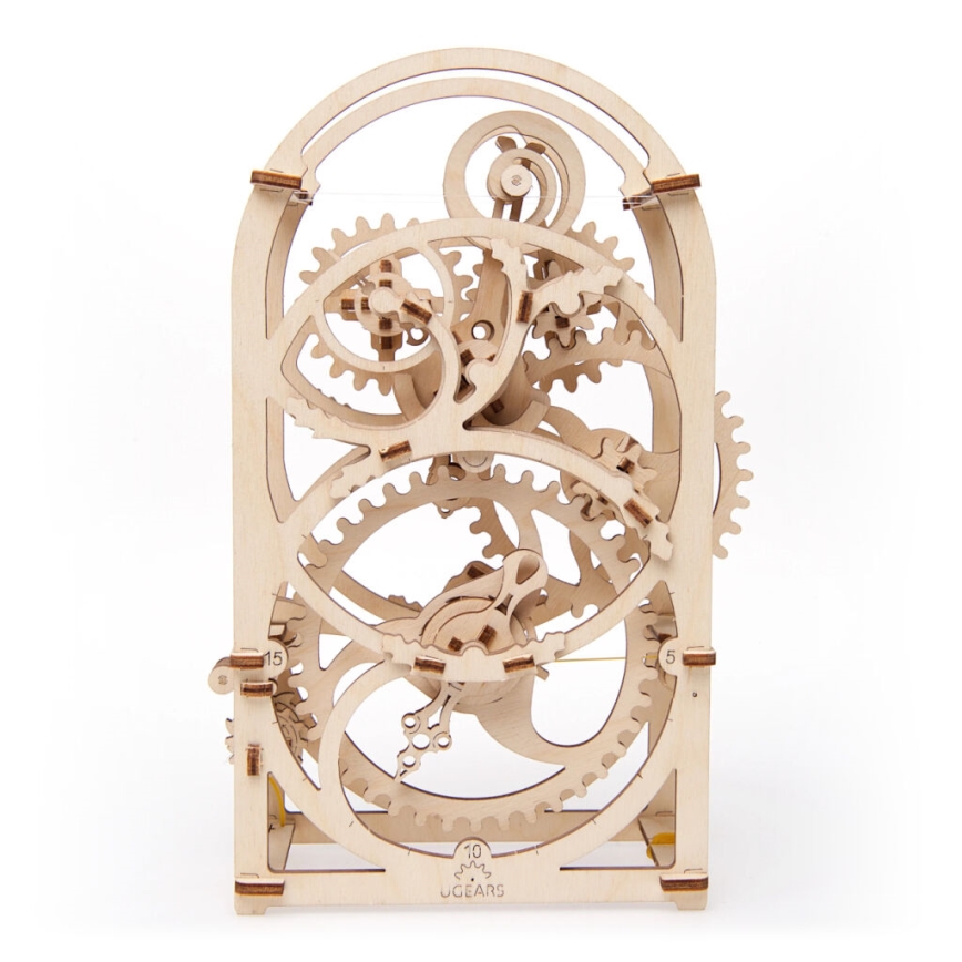 Ugears - Puzzle 3D mecânico de madeira Relógio