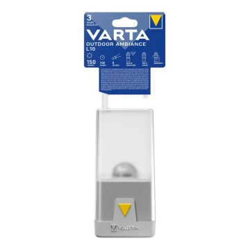 Varta 16666101111 - Iluminação de campismo LED com regulação OUTDOOR AMBIANCE LED/3xAA