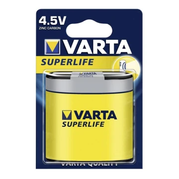 Varta 2012 - 1 pçs Bateria de zinco-carbono SUPERLIFE 4,5V