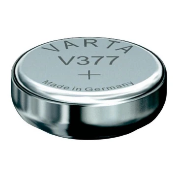 Varta 3771 - 1 pçs pilha de botão de óxido de prata V377 1,5V
