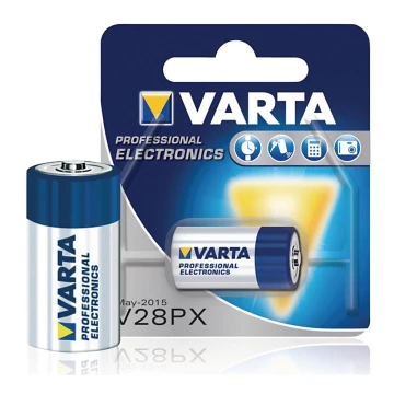 Varta 4028101401 - 1 pc Bateria de óxido de prata ELETRÓNICA V28PX/4SR44 6,2V
