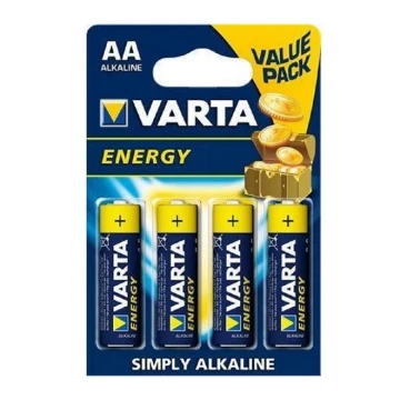 Varta 4106 - 4 pçs Pilha alcalina ENERGY AA 1,5V