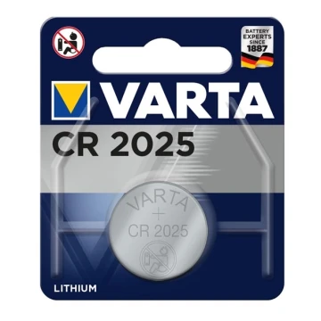 Varta 6025 - 1 pçs Célula de lítio CR2025 3V