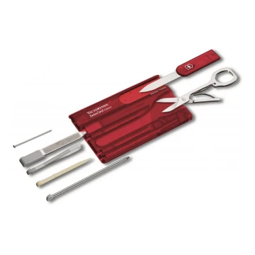 Victorinox - Conjunto multifunções 10 funções vermelho