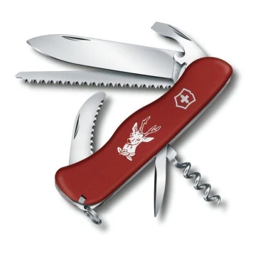 Victorinox - Faca de bolso multifuncional 11,1 cm/12 funções vermelho