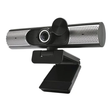 Webcam FULL HD 1080p com altifalantes e microfone