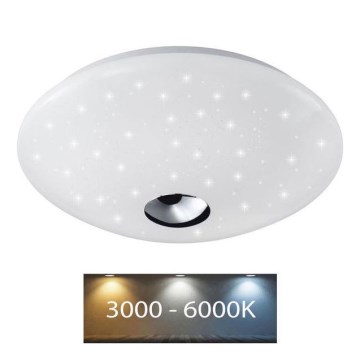 Wofi 9315.01.06.6385 - Iluminação de teto LED FOCUS LED/20W/230V 3000/4200/6500K diâmetro 38,5 cm