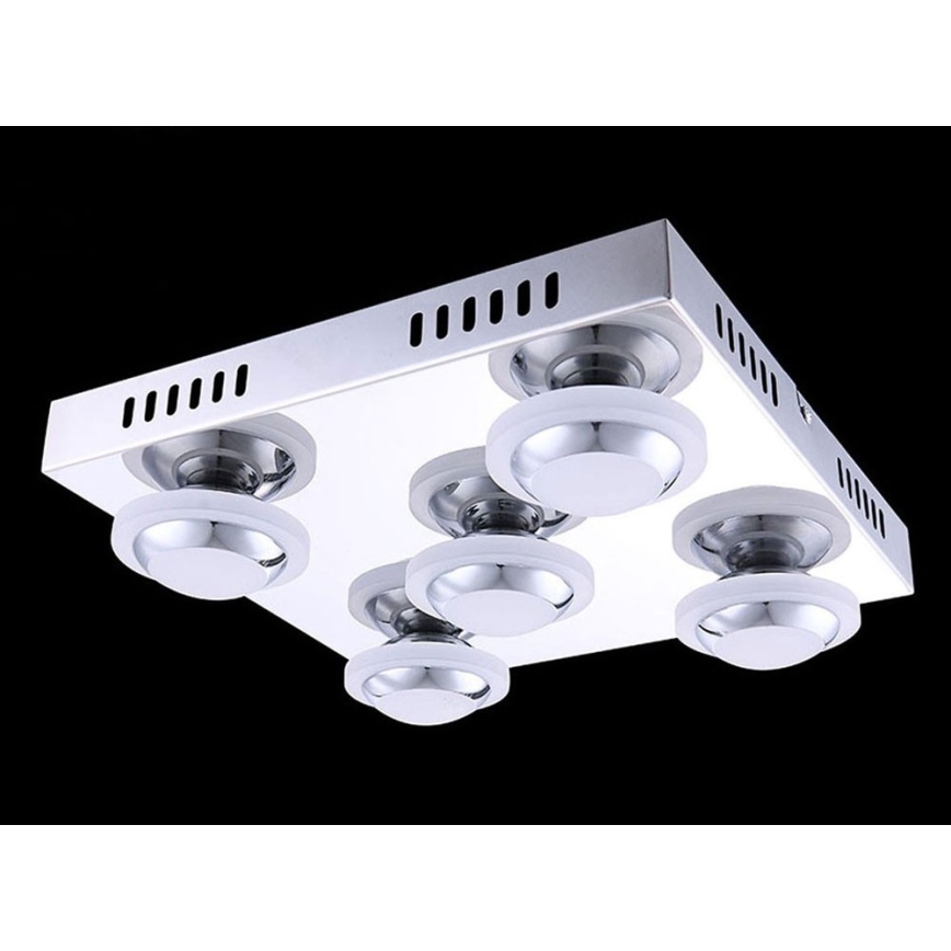 Wofi 9589.05.01.0000 - Luz de teto LED CARTER 5xLED/4,5W/230V