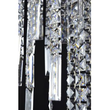 Wranovsky JWZ315050101 - Candelabro de cristal integrado CRYSTAL 5xG9/40W/230V
