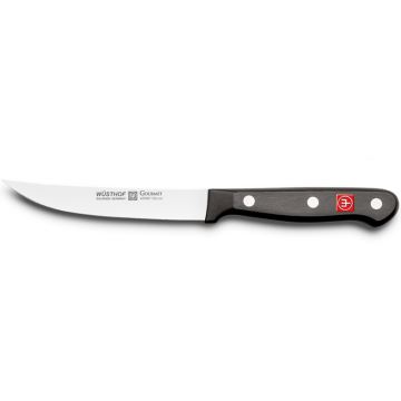 Wüsthof - Conjunto de facas de cozinha para bife GOURMET 6 pcs preto