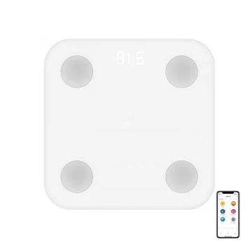 Xiaomi - Balança pessoal inteligente com Bluetooth 4xAAA