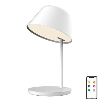 Yeelight - Candeeiro de mesa LED com regulação, carregamento sem fios Staria Bedside Lamp Pro LED/20W/230V Wi-Fi