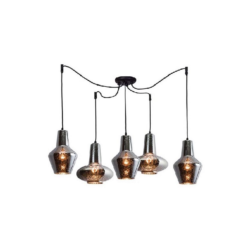 Zambelis 17150 - Candelabro suspenso 5xE27/40W/230V